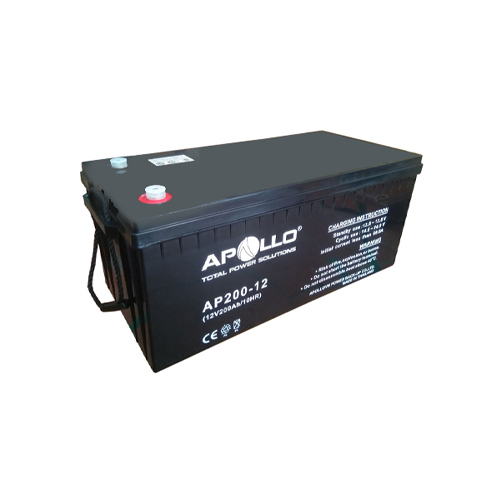 Apollo 12V200Ah AGM Battery Price in Bangladesh Tech Land BD